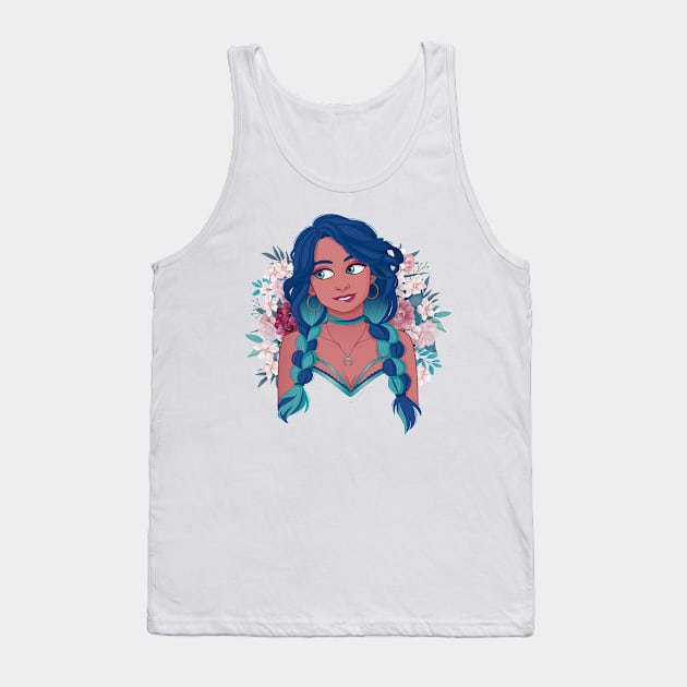 Flora Tank Top by Onlymery